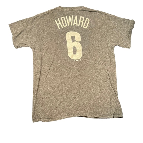 Philadelphia Phillies Majestic Ryan Howard Shirt Size Large - Picture 2 of 4